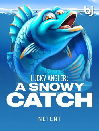 Lucky Angler_ A Snowy Catch